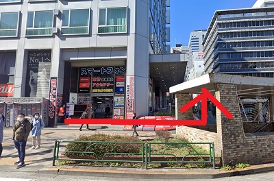 恋肌新宿西口店アクセス③