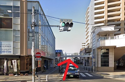 キレミカ春日井勝川店アクセス②