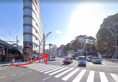 恋肌上野店アクセス②