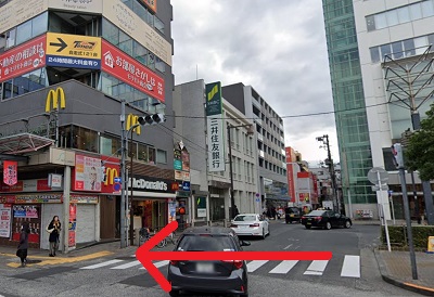 キレミカ亀戸店アクセス①