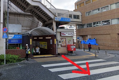 恋肌町田店アクセス①