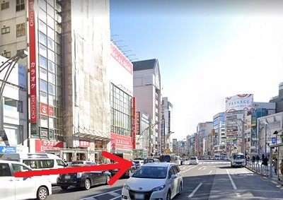 恋肌上野店アクセス③