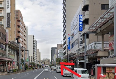 キレミカ亀戸店アクセス②