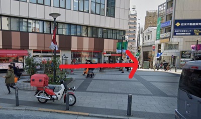 恋肌自由が丘店アクセス①