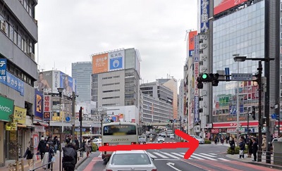 ラココ新宿西口駅前店行き方②