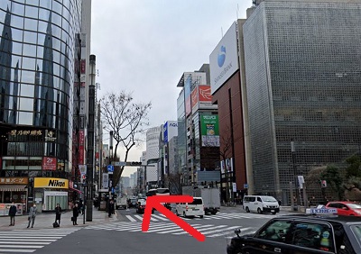 銀座カラー銀座本店行き方②