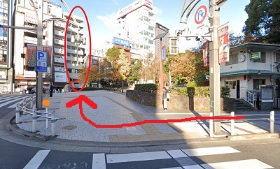 銀座カラー上野公園前店アクセス③