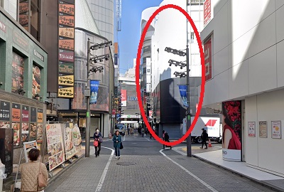 銀座カラー新宿店行き方⑨