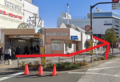 銀座カラー錦糸町店アクセス①