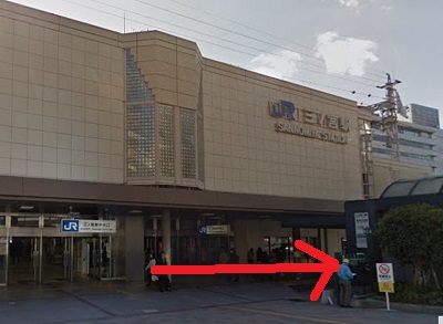 ストラッシュ三宮店アクセス①