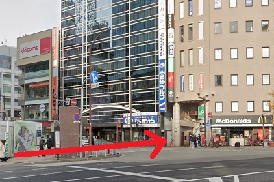 ストラッシュ三宮店アクセス③