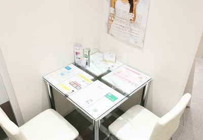 恋肌豊橋店カウンセリング室