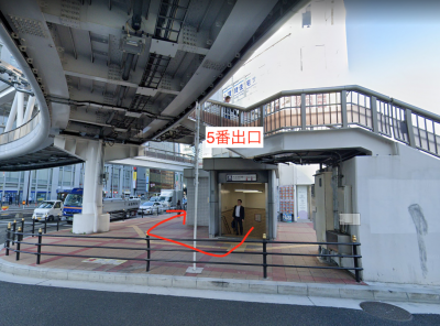 シースリー天王寺店アクセス①