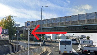 キレミカ貝塚店アクセス①