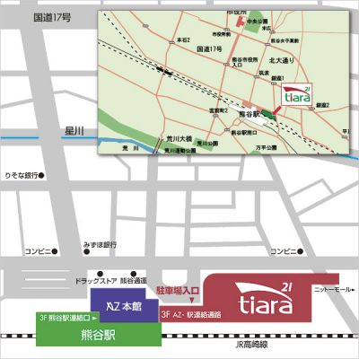 TBC熊谷店駐車場